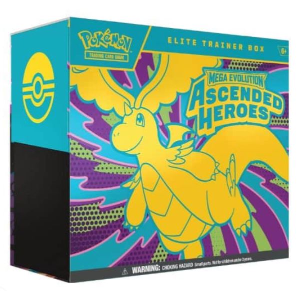 Pre Venta 20/02/2026. Pokemon TCG: Heroes Ascendentes – Caja de Entrenador Elite (Español)