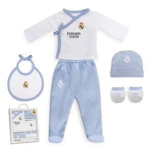 Set 5 Piezas Real Madrid Celeste