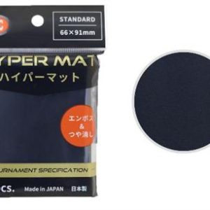 KMC: Standard Sleeves – Hyper Mat Black (64 Sleeves)