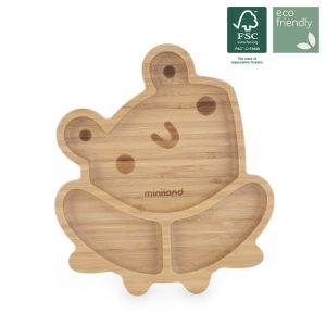 PLATO COMPARTIMENTADO DE MADERA ECO-FRIENDLY  PARA DISFRUTAR DE LA MEJOR COMIDA  Este set incluye un plato realizado con materiales naturales y sostenibles para poder disfrutar de la comida El plato está compartimentado para poder s