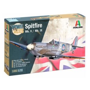 1:72 Italeri: Avión Spitfire Mk.V / Mk.IX Aces