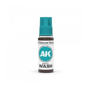 AK: Acrylic Wash – Rotwood Brown 18 Ml (AK19301)