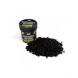 AK: Black Rubber Big Stones (AK8315)