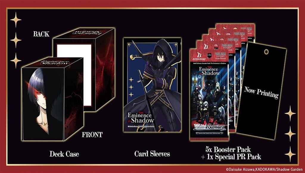 Pre Venta 24/04/2026 – Weiß Schwarz: The Eminence In Shadow – Supply Set – (EN)