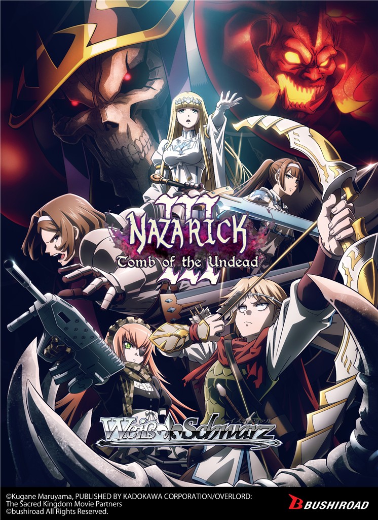 Pre Venta 15/05/2026 – Weiß Schwarz: Nazarick: Tomb of the Undead Vol.3 – Booster Box (6 Packs) (EN)