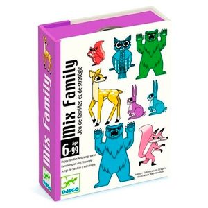 Djeco Juego de Cartas Mix Familly
