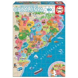 Puzzle 150p Comarcas de Cataluña
