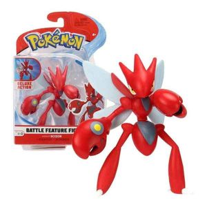 Pokemon Figura Scizor Action Deluxe 12cm