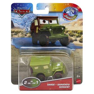 Cars Coche Sargento Color Changer