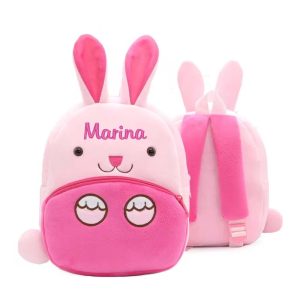 Mochila Personalizada Conejo Rosa