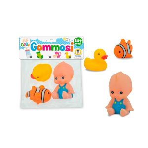 Bolsa Figura con Animales Baño Goma