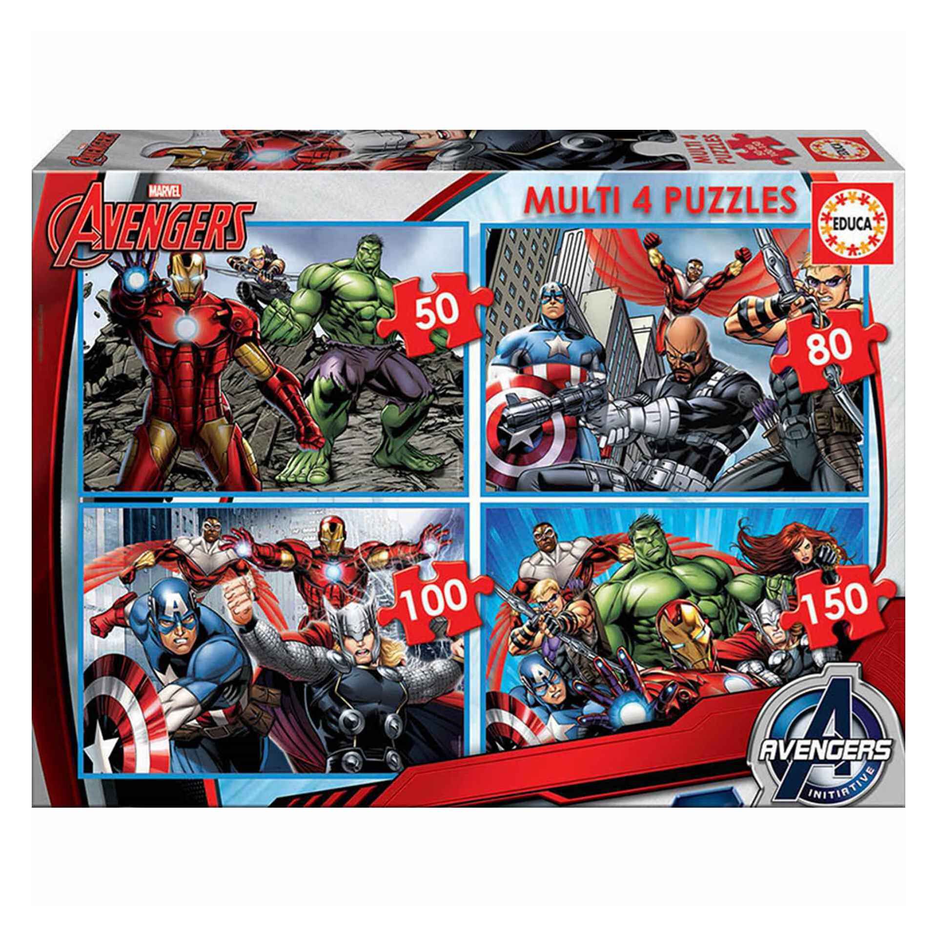 Puzzles Avengers Progresivos
