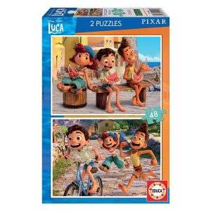 Puzzle Luca Disney 2 x 48 Piezas