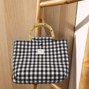 Bolso Bambú Vichy