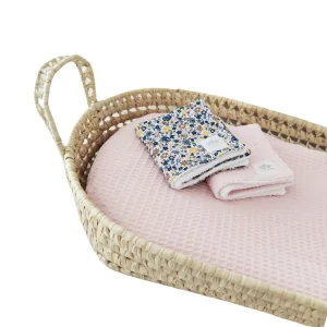 Funda Cambiador Bebé Nube rosa