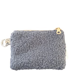 Cartera Mini borreguito azul