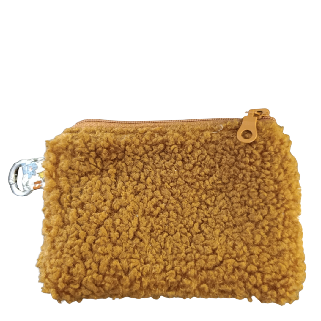 Cartera Mini borreguito ocre
