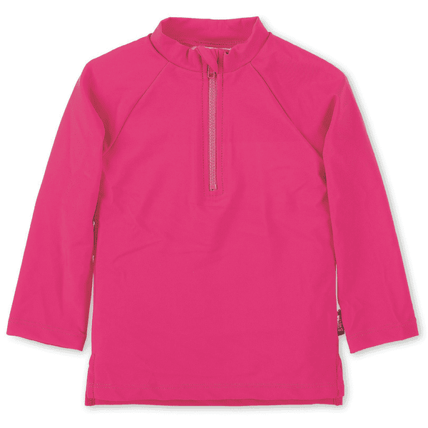 Sterntaler Camisa de baño de manga larga UV magenta